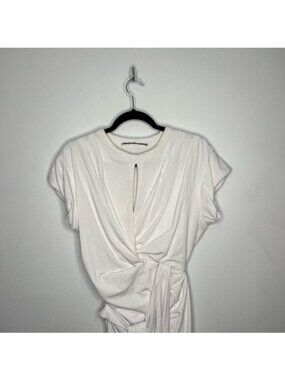 Alexander Wang | Dresses | Alexander Wang Crochet Minidress With Leather  Bust | Poshmark